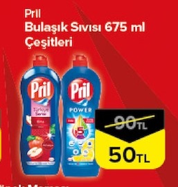Pril Bulaşık Sıvısı 675 Ml Çeşitleri