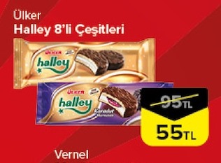 Ülker Halley 8'Li Çeşitleri