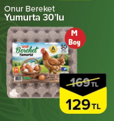 Onur Bereket Yumurta 30'Lu