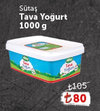Sütaş Tava Yoğurt 1000 G