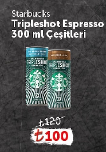Starbucks Tripleshot Espresso 300 Ml Çeşitleri