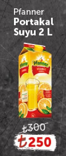 Pfanner Portakal Suyu 2 L