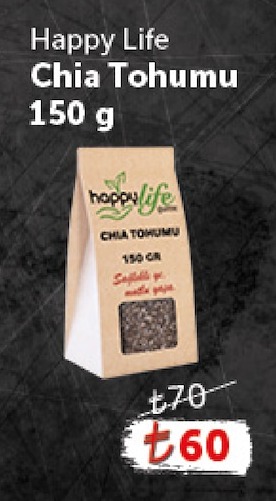 Happy Life Chia Tohumu 150 G