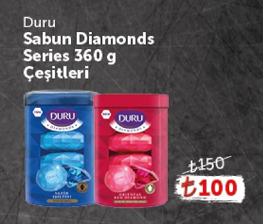 Duru Sabun Diamonds Series 360 G Çeşitleri
