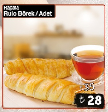 Rapata Rulo Börek / Adet