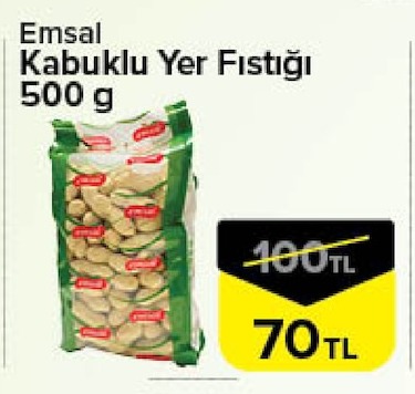 Emsal Kabuklu Yer Fıstığı 500 G