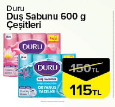 Duru Duş Sabunu 600 G Çeşitleri