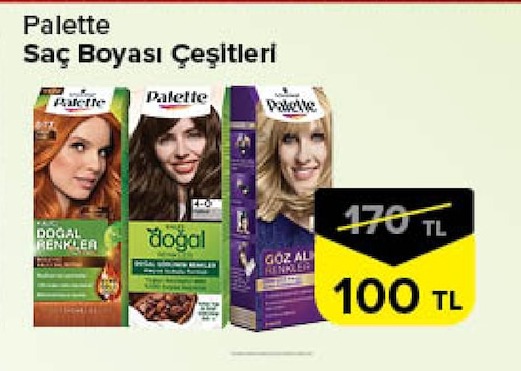 Palette Saç Boyası Çeşitleri