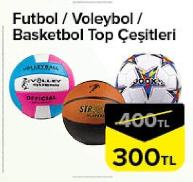 Futbol / Voleybol / Basketbol Top Çeşitleri