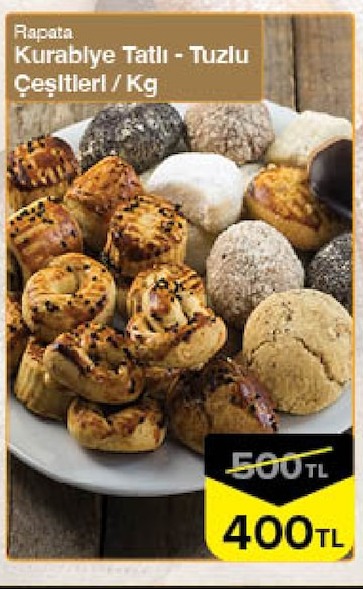 Rapata Kurabiye Tatli - Tuzlu Cesitleri / Kg