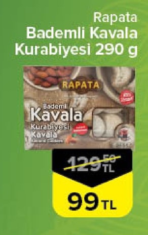 Rapata Bademli Kavala Kurabiyesi 290G