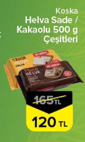 Koska Helva Sade/Kakaolu 500 G Çeşitleri