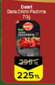 Danet Dana Dilimli Pastırma 70G