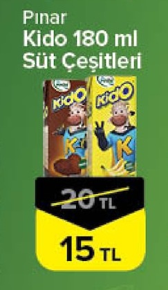 Pinar Kido 180 Ml Süt Çeşitleri