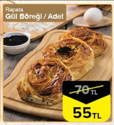 Rapata Gül Böreği / Adet