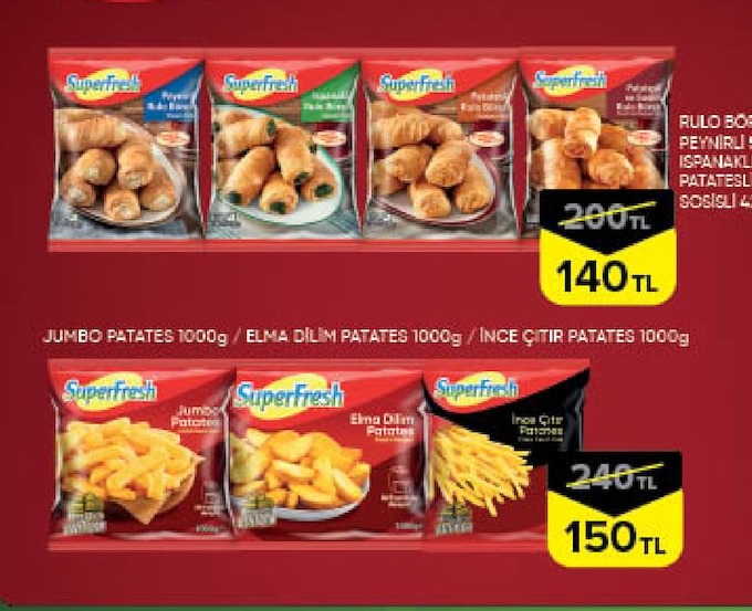 Rulo Börek Çeşitleri 420-500G