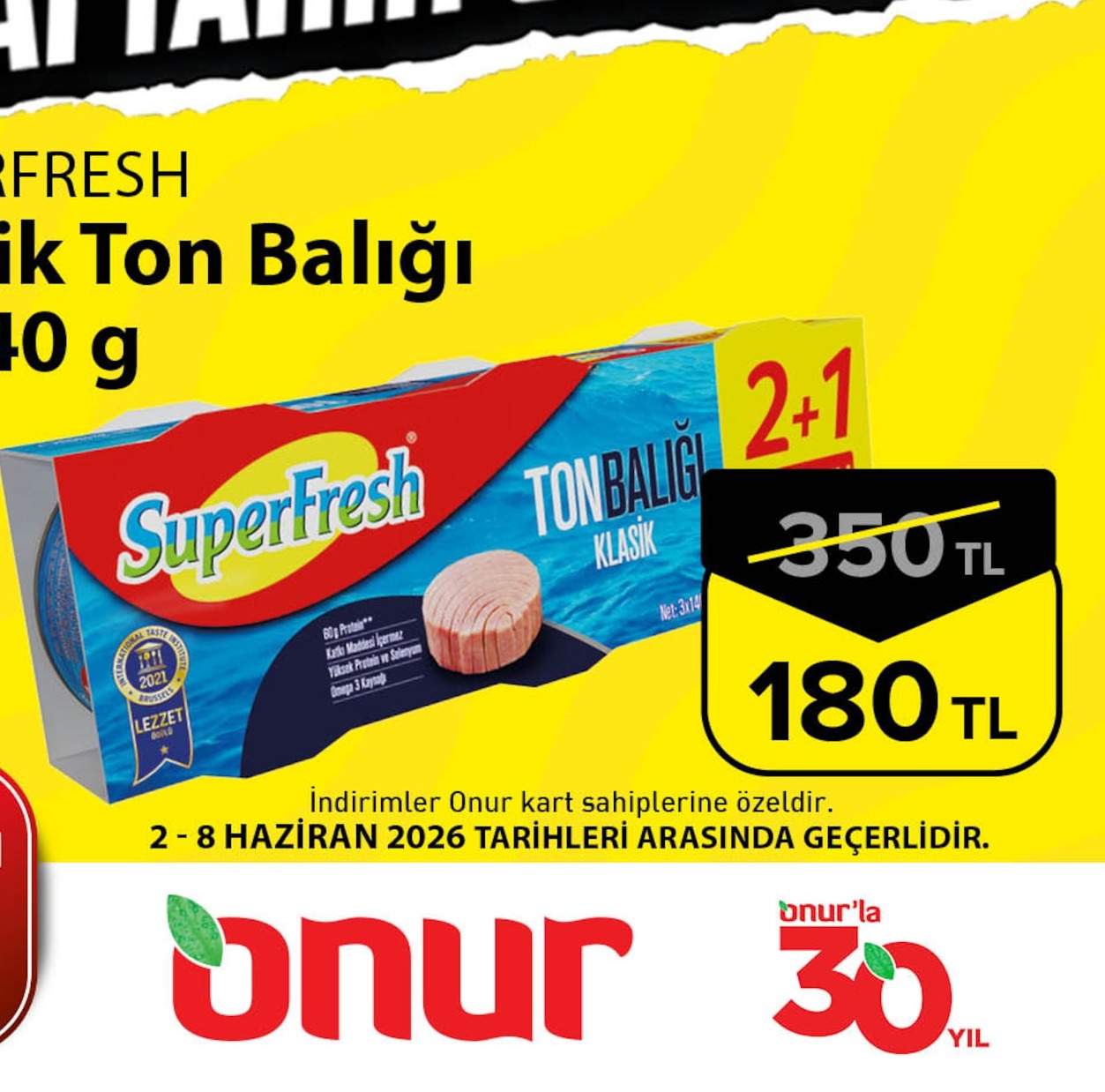 Superfresh Ton Balığı Klasik 3X14G