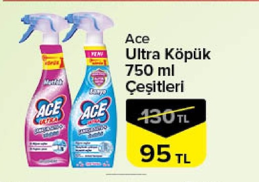 Ace Ultra Köpük 750 Ml Çeşitleri
