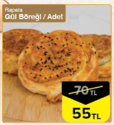 Rapata Gül Böreği / Adet