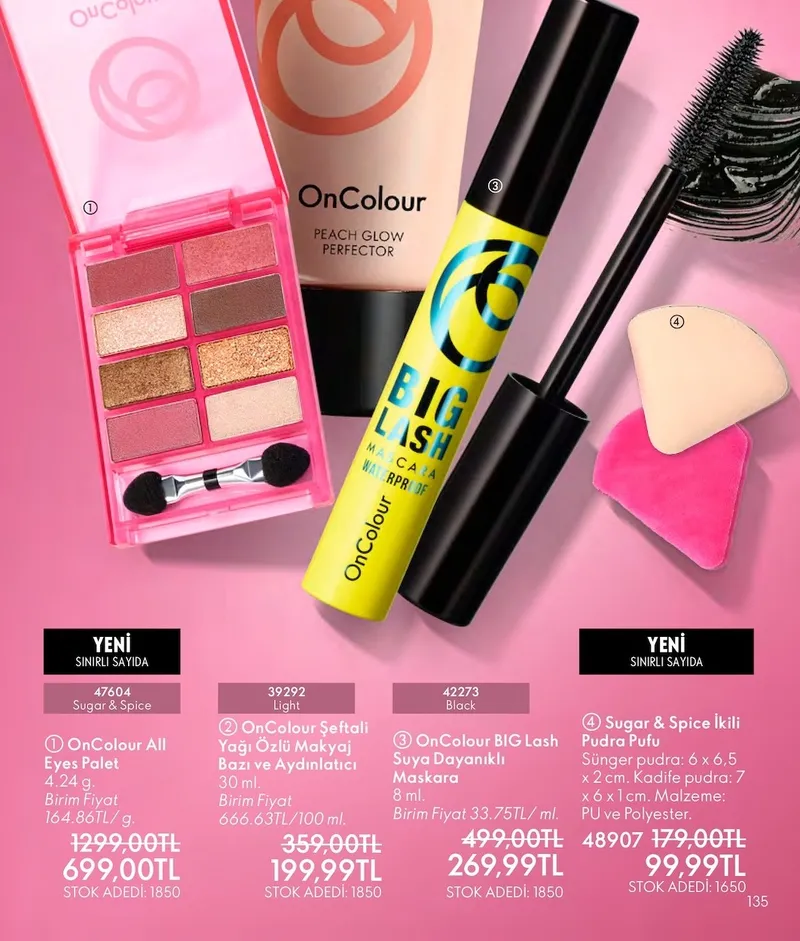 Oncolour All Eyes Palet 4.24 G