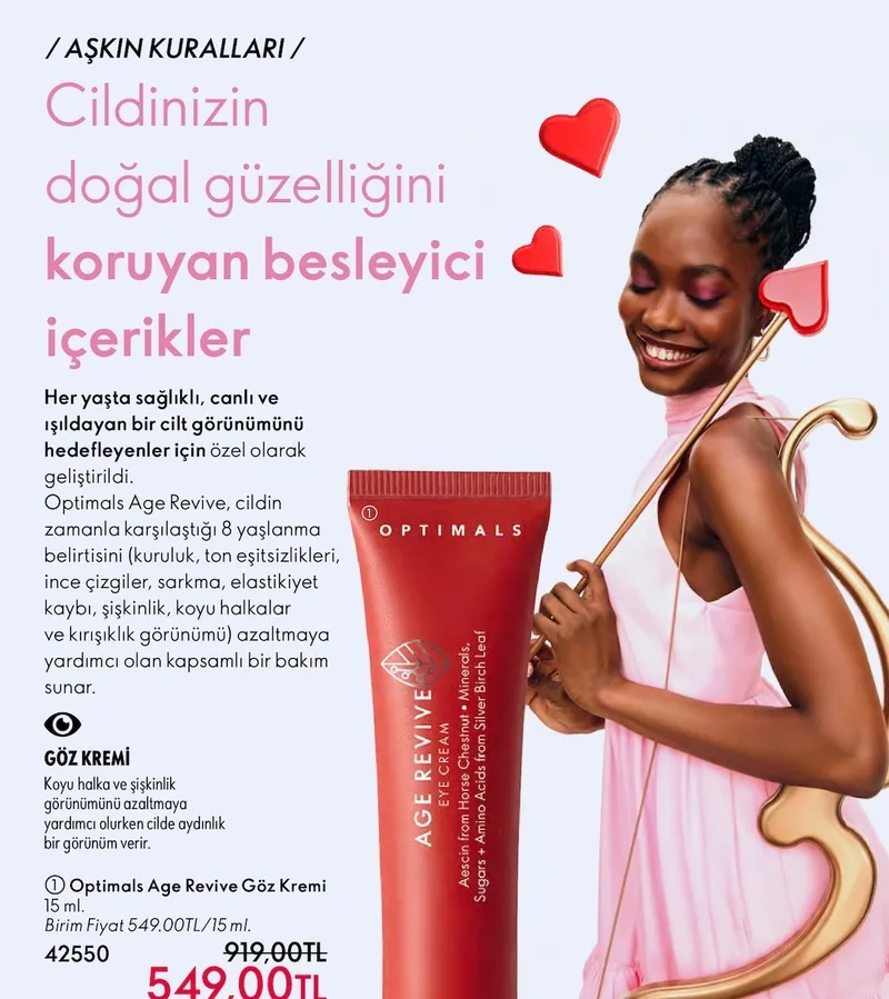 Optimals Age Revive Göz Kremi 15 Ml