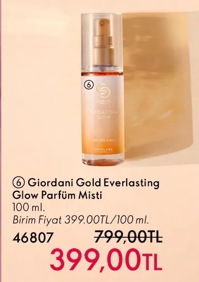 Giordani Gold Everlasting Glow Parfüm Misti 100 Ml