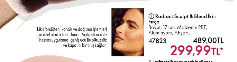 Radiant Sculpt & Blend İkili Fırça
