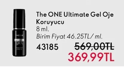 The One Ultimate Gel Oje Koruyucu 8 Ml.