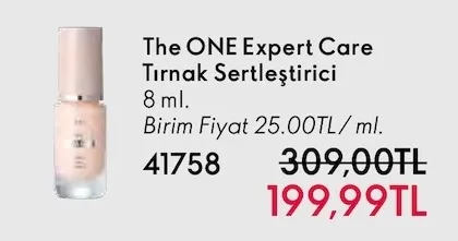 The One Expert Care Tırnak Sertleştirici 8 Ml.