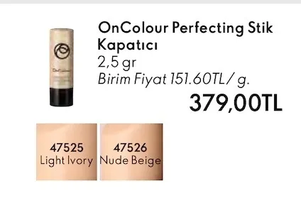 Oncolour Perfecting Stik Kapatıcı 2,5 Gr