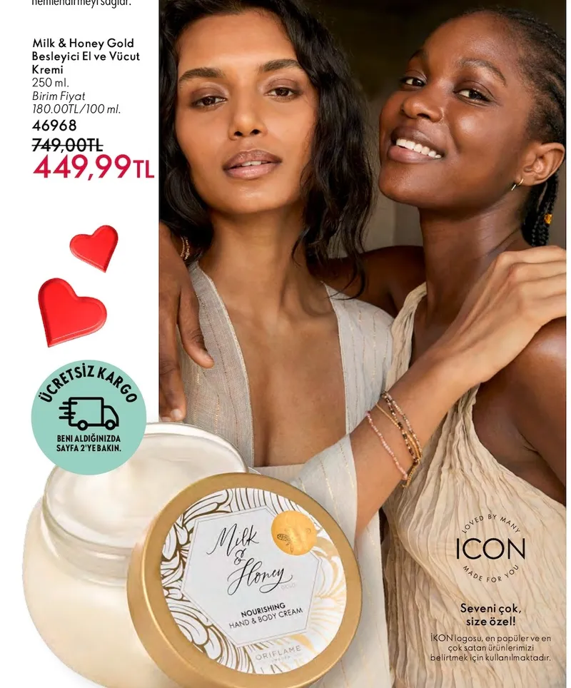 Milk & Honey Gold Besleyici El Ve Vücut Kremi 250 Ml
