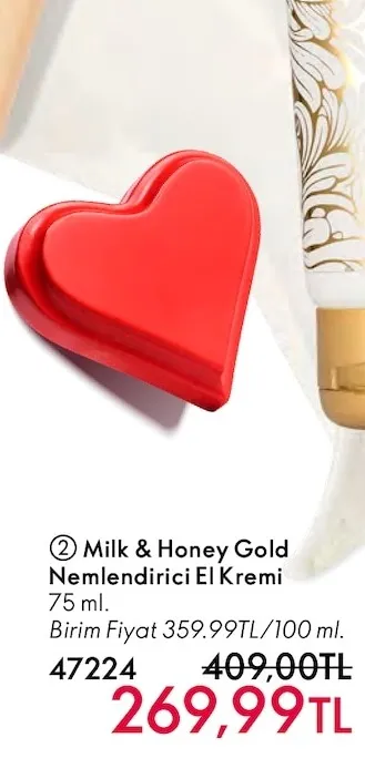 Milk & Honey Gold Nemlendirici El Kremi 75 Ml.