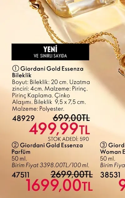 Giordani Gold Essenza Bileklik