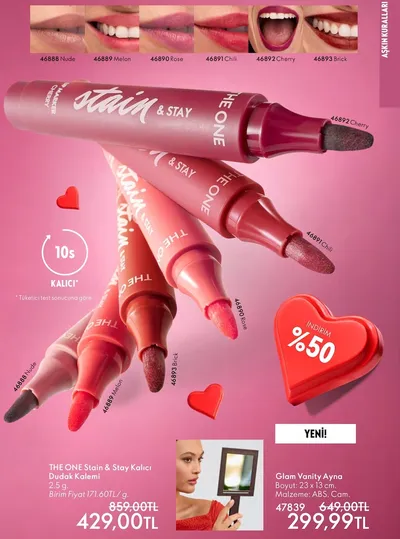 The One Stain & Stay Kalıcı Dudak Kalemi 2.5 G
