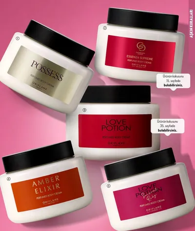 Oriflame Possess Parfümlü Vücut Kremi