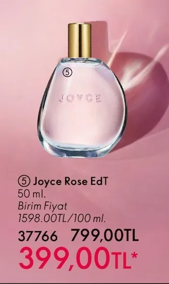 Joyce Rose Edt 50 Ml