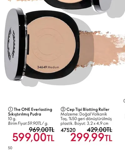 The One Everlasting Sıkıştırılmış Pudra 10 G.