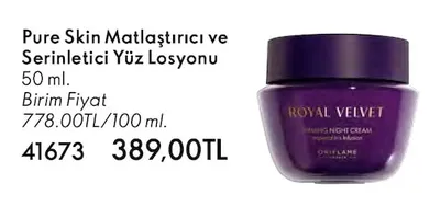 Pure Skin Matlaştırıcı Ve Serinletici Yüz Losyonu 50 Ml