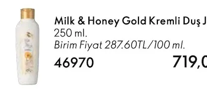 Milk & Honey Gold Kremli Duş Jeli 250 Ml