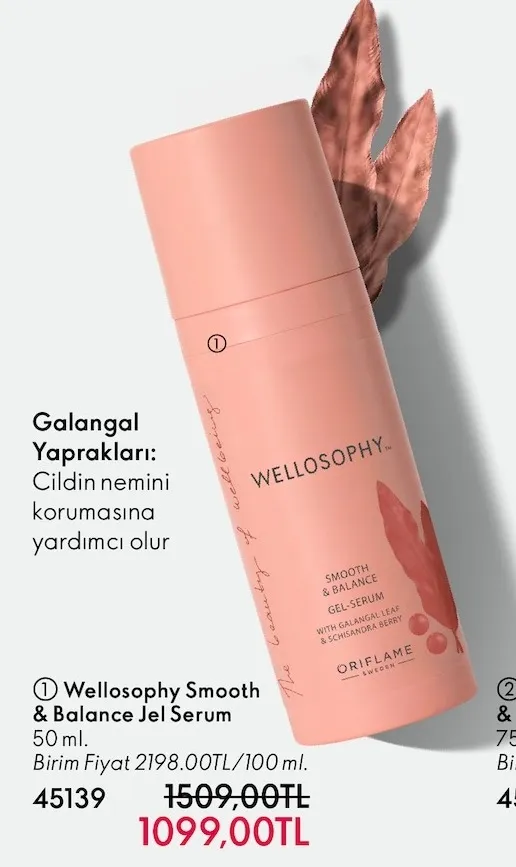 Wellosophy Smooth & Balance Jel Serum 50 Ml