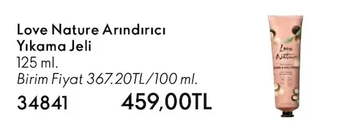 Love Nature Arındırıcı Yıkama Jeli 125 Ml