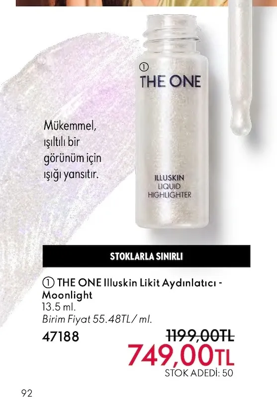 The One Illuskin Likit Aydınlatıcı - Moonlight 13.5 Ml