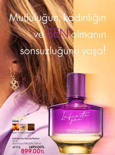 Oriflame Infinita You Eau De Parfum 50 Ml