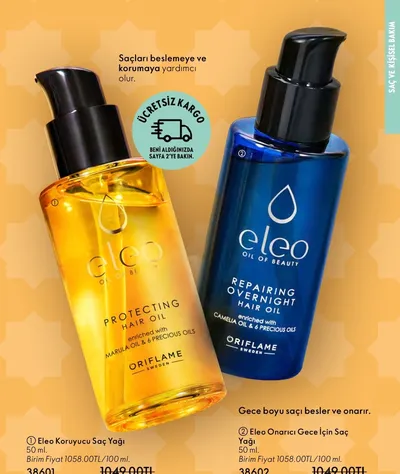 Eleo Koruyucu Saç Yağı 50 Ml