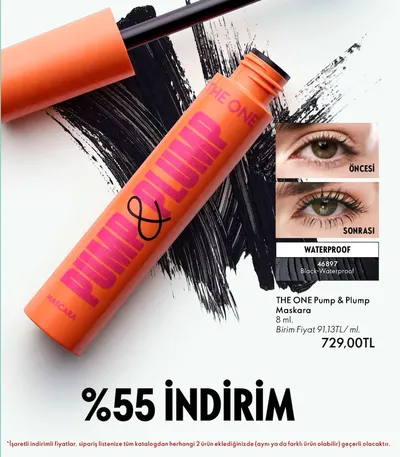 The One Pump & Plump Maskara 8 Ml