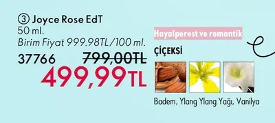 Joyce Rose Edt 50 Ml