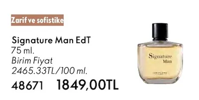 Signature Man Edt 75 Ml
