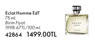 Eclat Homme Edt 75 Ml