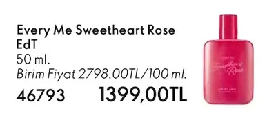 Every Me Sweetheart Rose Edt 50 Ml.