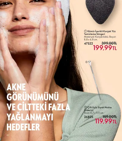 Kömür İçerikli Konjak Yüz Temizleme Süngeri